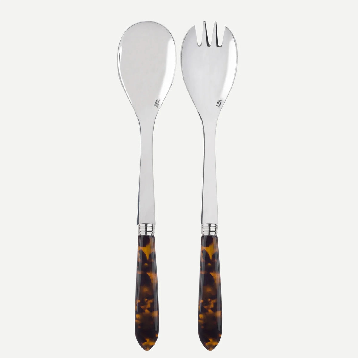 Sabre Salad Set, Faux Tortoise