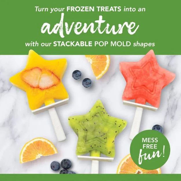 Tovolo Pop Molds Star Stackable S/4 Assorted - Marcel’s Culinary Experience