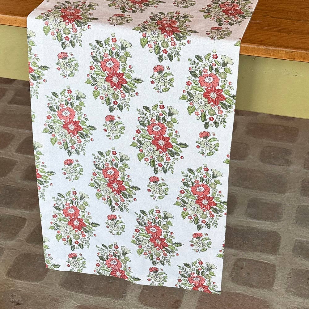 Holly & Berry Ivory Runner