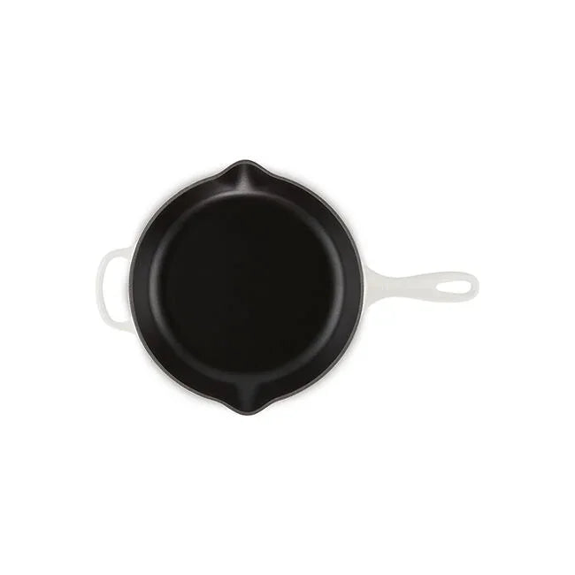 Le Creuset Signature Skillet - White 10.25"