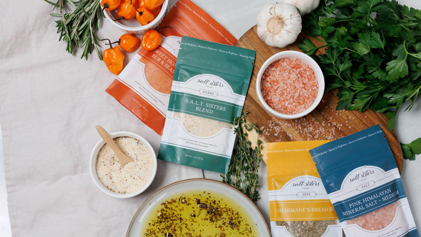 All-Natural Mineral Salt - Pink Himalayan - Medium - 5 oz - Marcel’s Culinary Experience