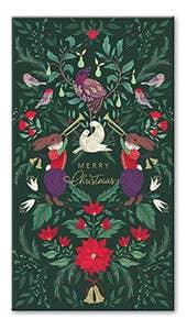 Guest Towel 12 Days Green - Marcel’s Culinary Experience