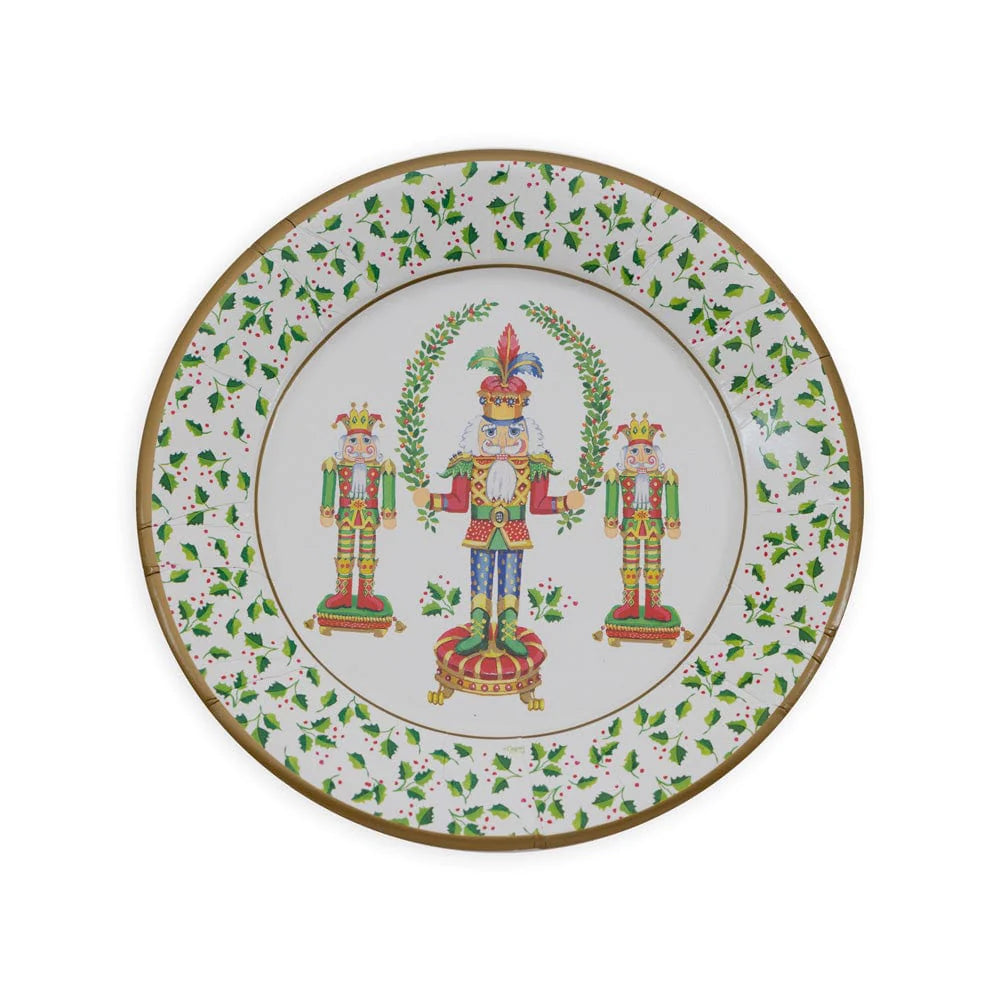 Nutcracker Christmas Dinner Plates