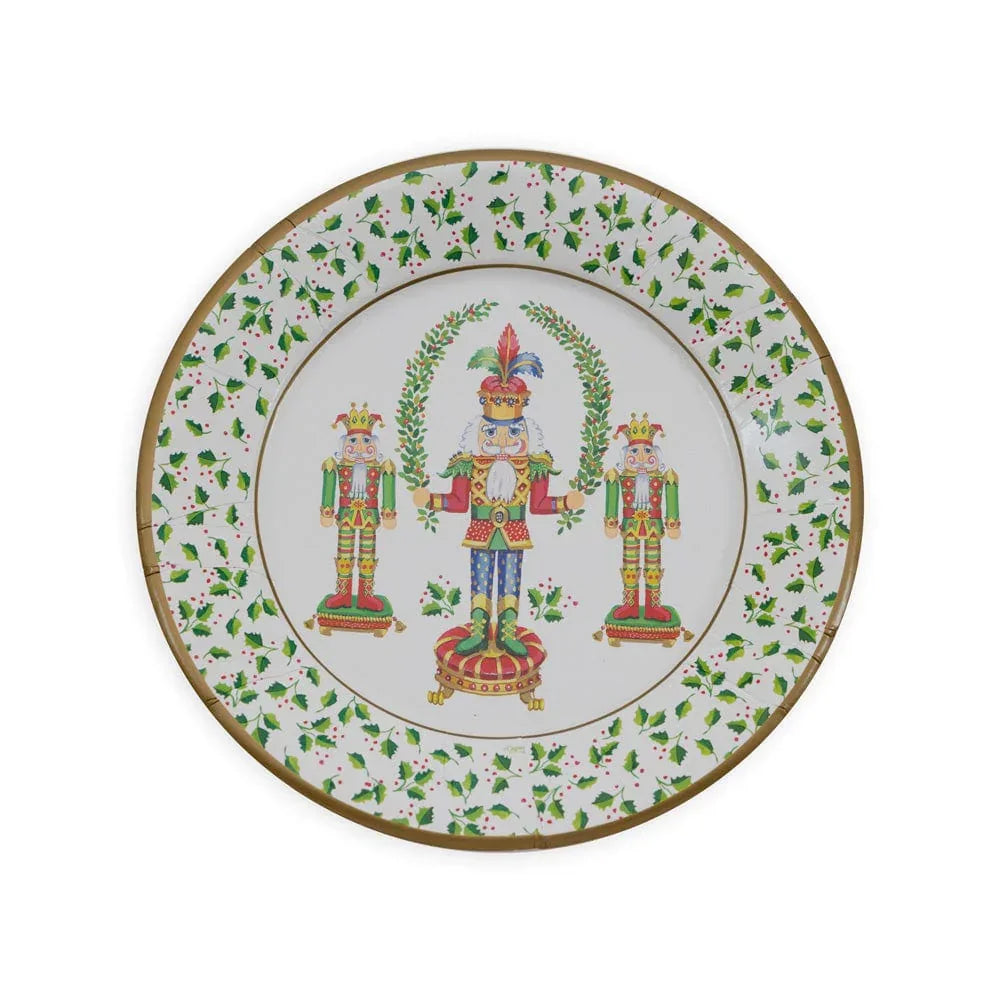 Nutcracker Christmas Dinner Plates