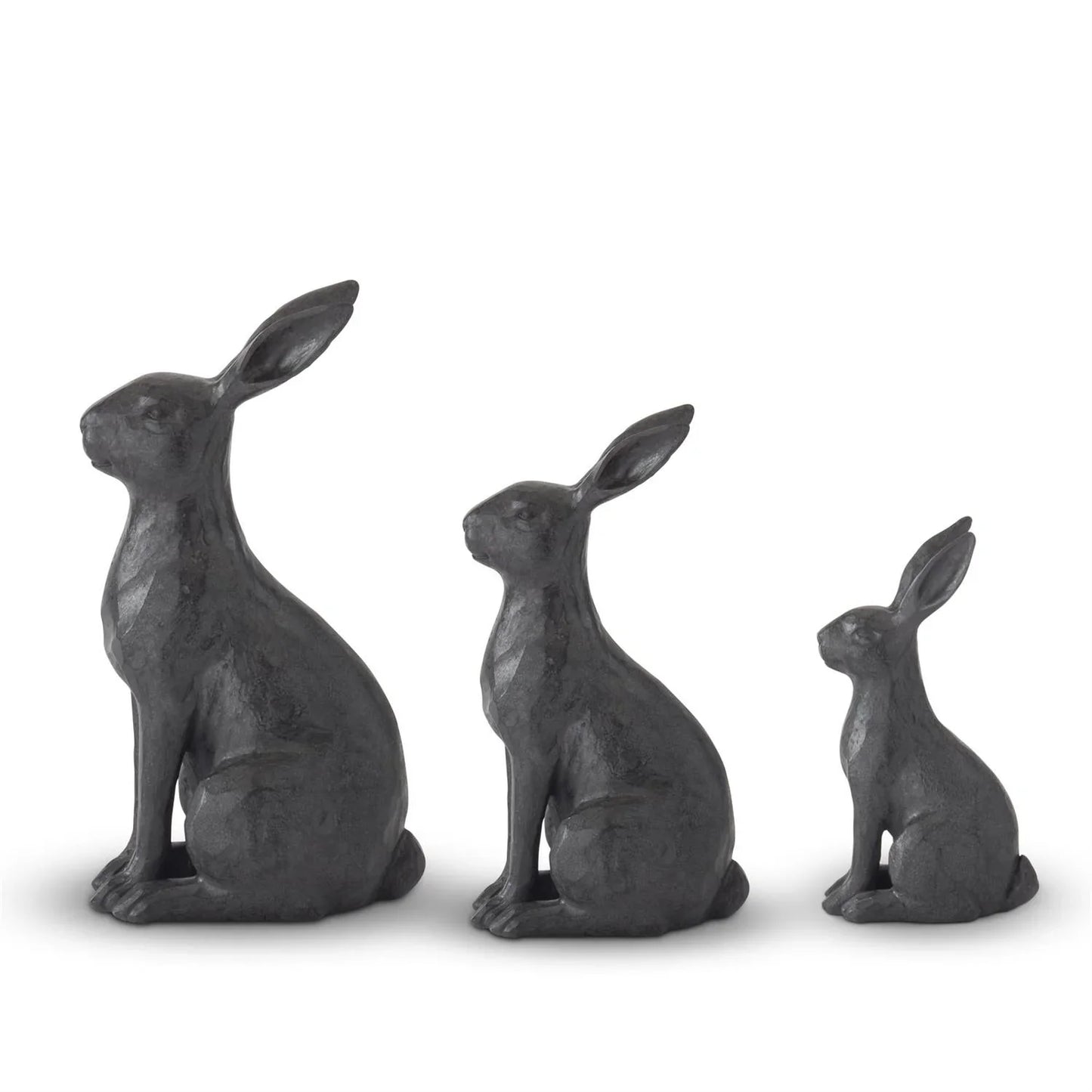 Black Resin Faux Cast Iron Rabbit - Marcel’s Culinary Experience