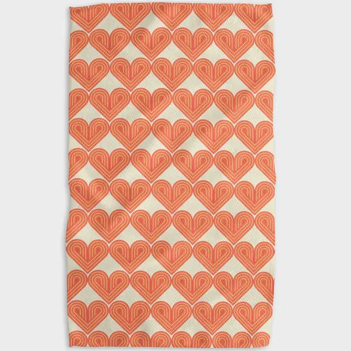 Geometry Retro Lovers Tea Towel - Marcel’s Culinary Experience