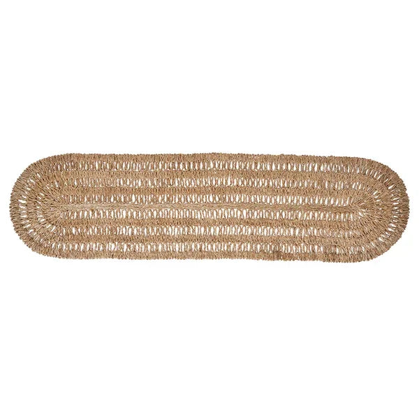 Juliska Straw Loop 16"x 60" Table Runner - Natural - Marcel’s Culinary Experience