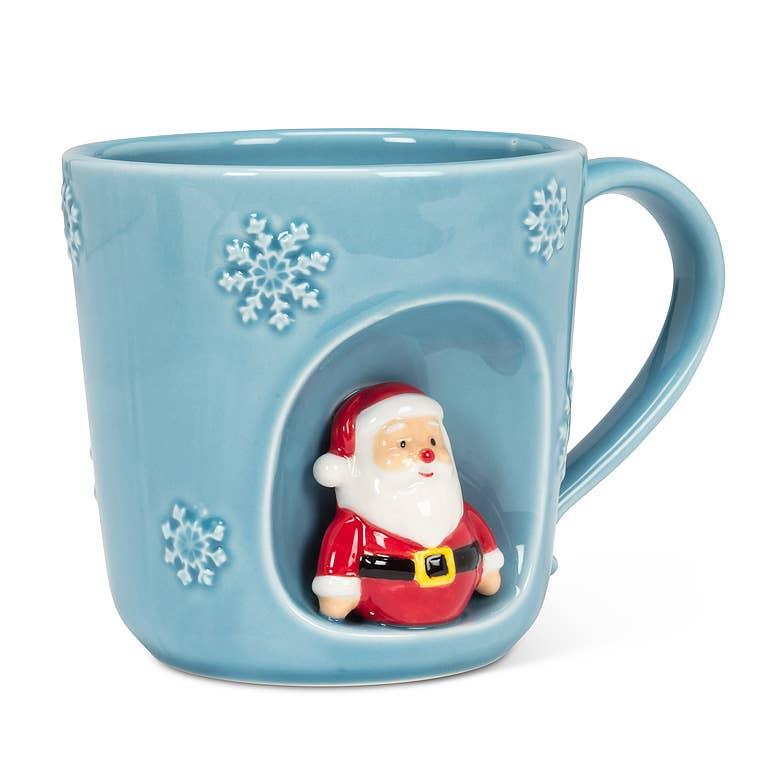 Snowflake Mug with Holiday Characters - Marcel’s Culinary Experience