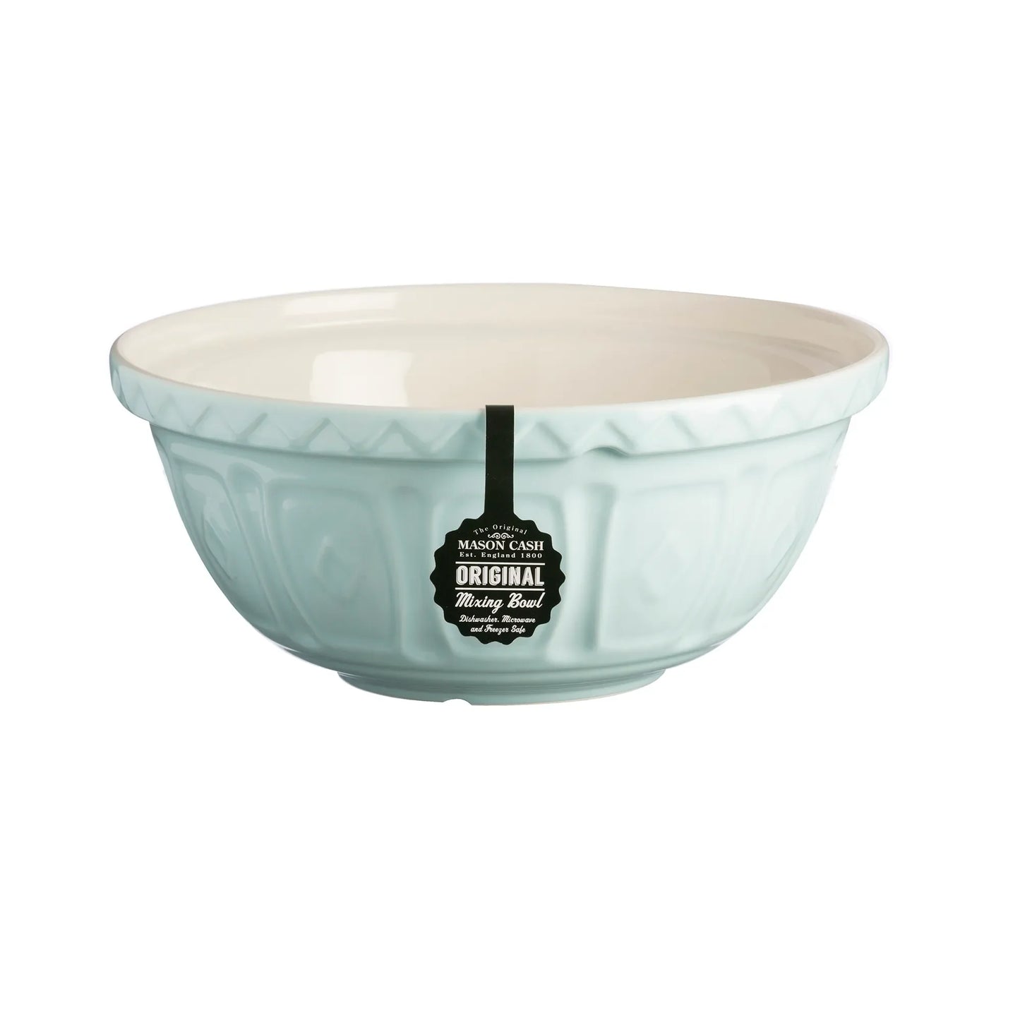 Mason Cash S12 Powder Blue Mixing Bowl 11.75" - Marcel’s Culinary Experience