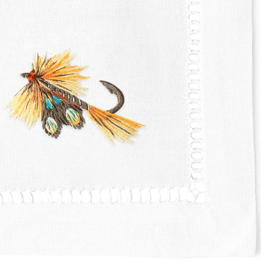 Fishing Cocktail Napkins | Mixed Set of 4