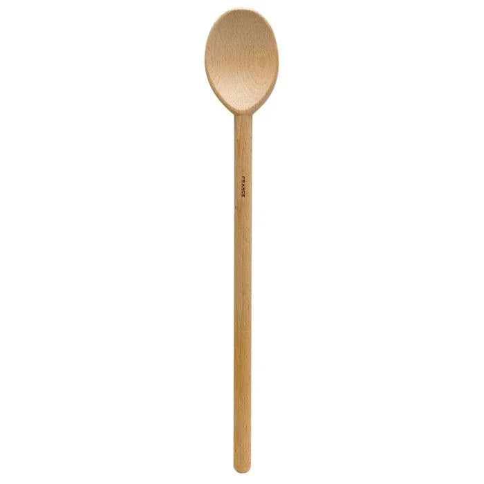 Classic French Beechwood Spoon, 14" - Marcel’s Culinary Experience