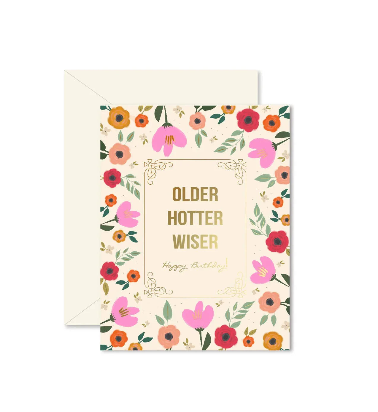Older Hotter Wiser Birthday Card - Marcel’s Culinary Experience