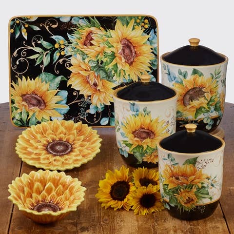 Sunflower Fields 3-D Sunflower Ice Cream Bowl