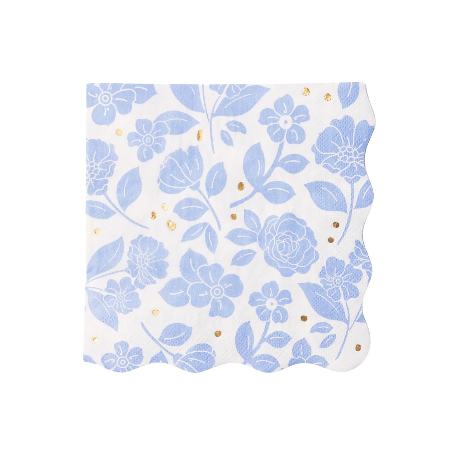 BLUE BELLE ELEGANT FLORAL DINNER NAPKINS - Marcel’s Culinary Experience