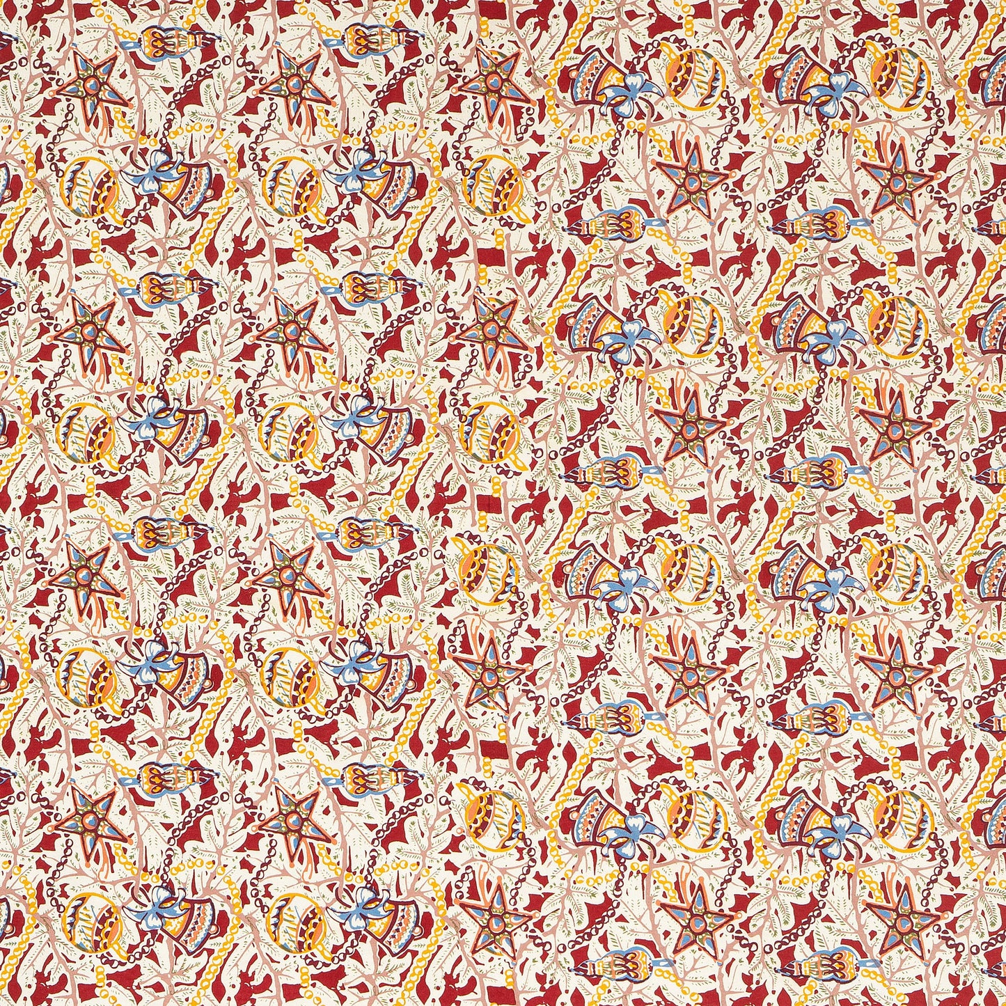 Couleur Nature Noel Red & Green | Tablecloth