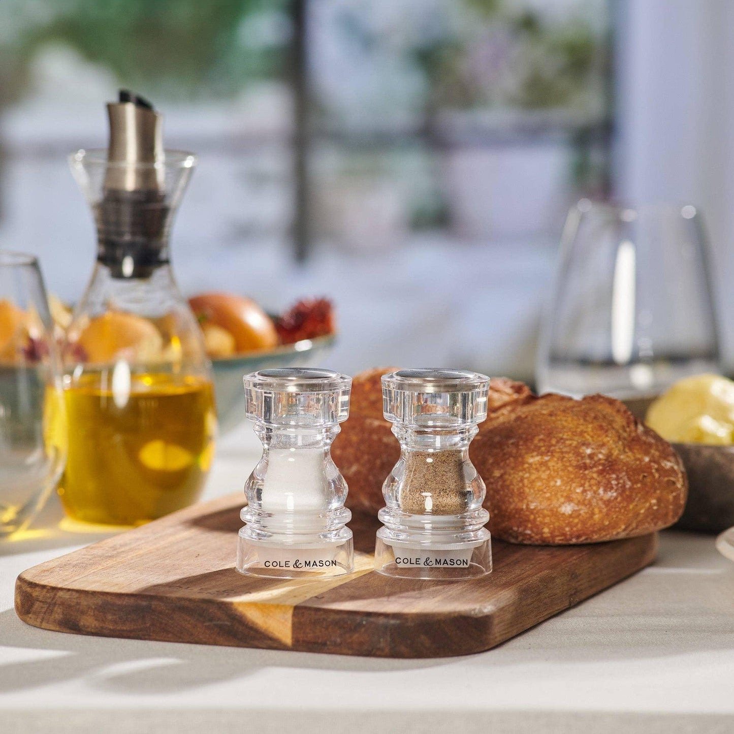 Cole & Mason London Acrylic Salt & Pepper Shaker