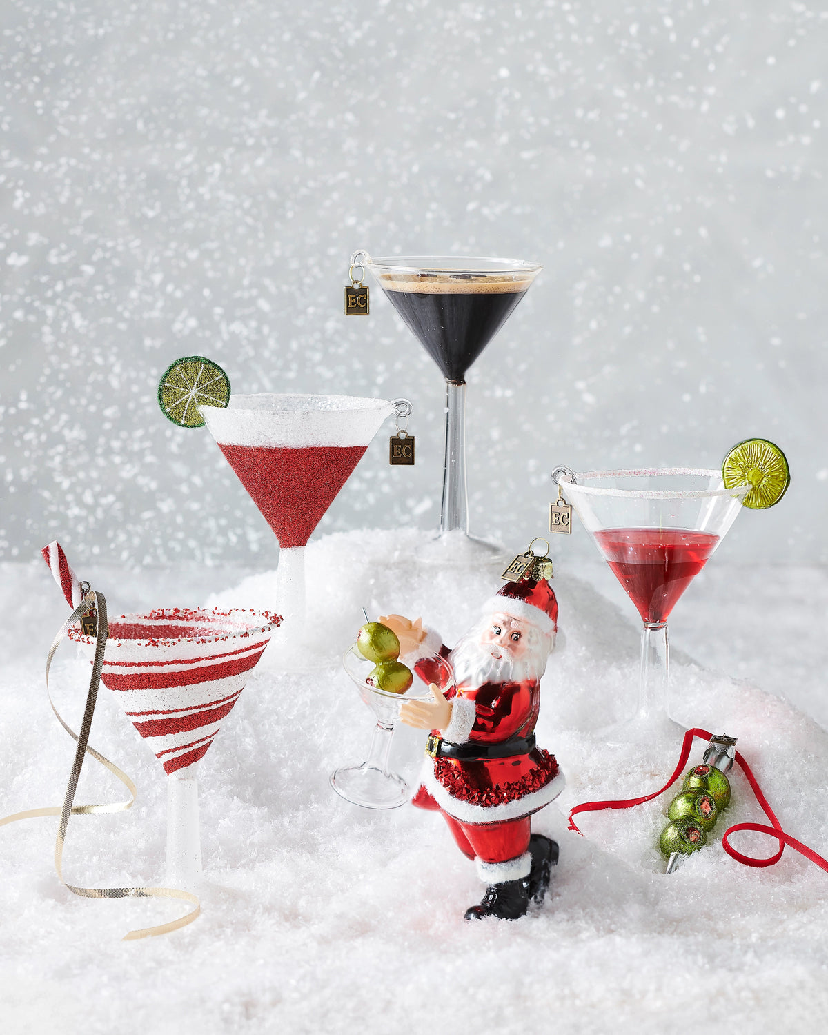 Just One Drink Glass Ornament