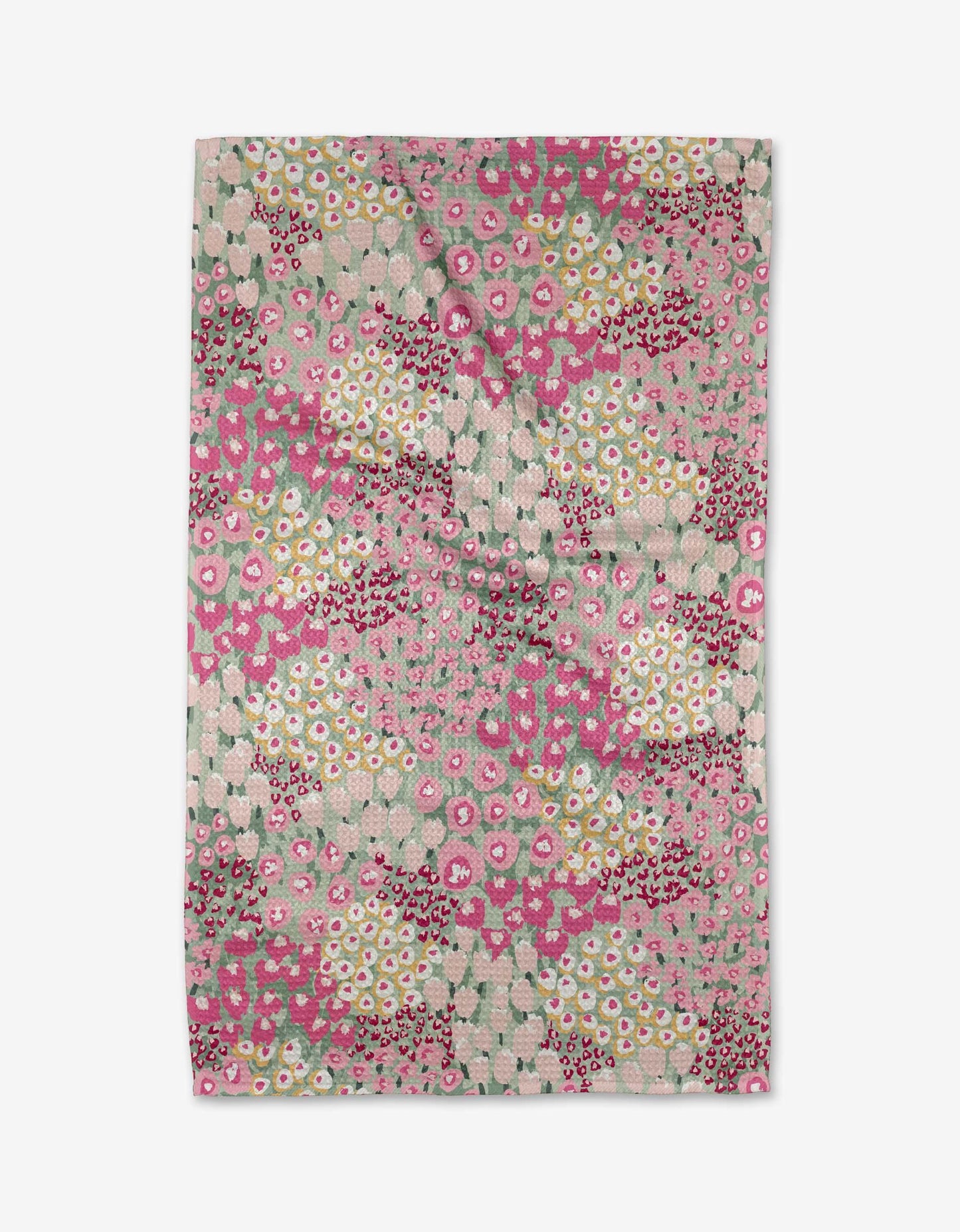 Geometry Bloomed for Spring Tea Towel
