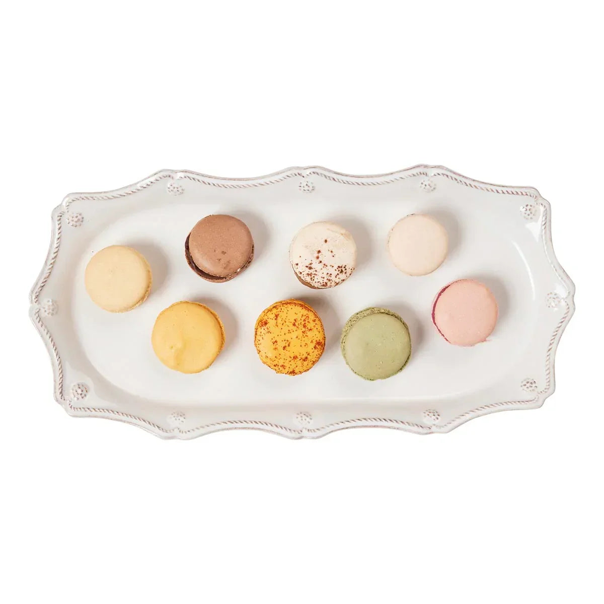 Juliska Berry & Thread 14" Hostess Tray -Whitewash - Marcel’s Culinary Experience