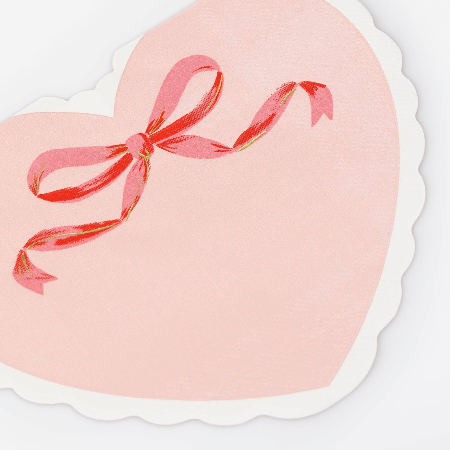 Meri Meri Coquette Heart Large Napkins