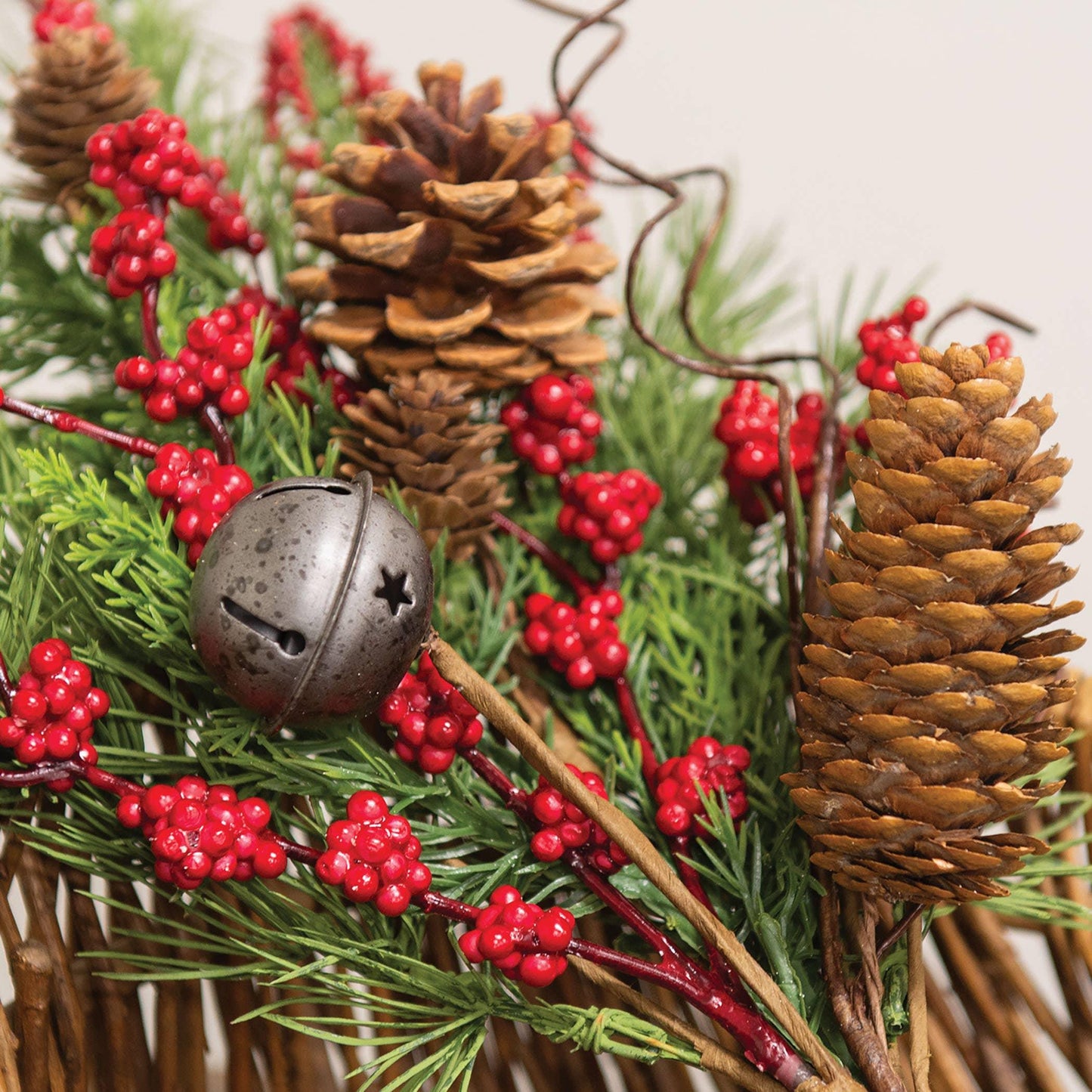 Joyful Mixed Pine & Pepperberry Spray - 18" - Marcel’s Culinary Experience