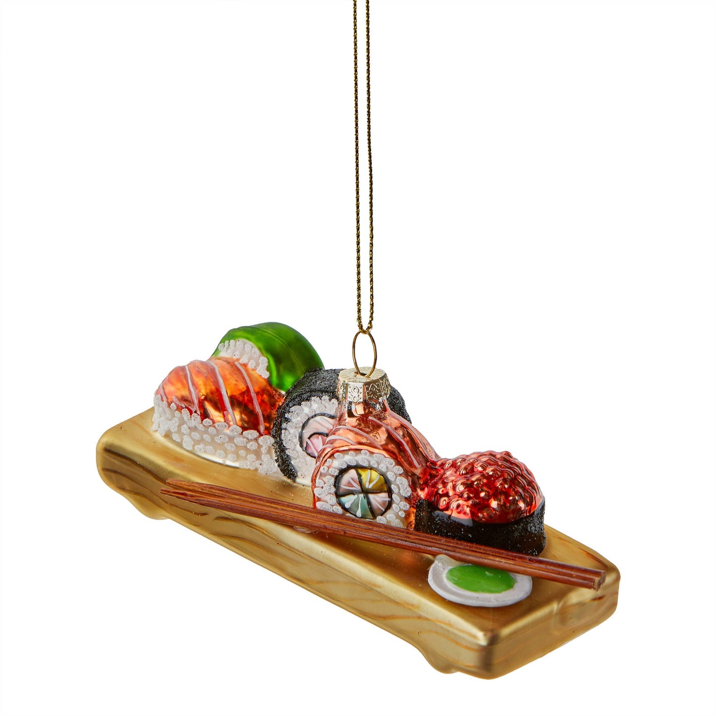 Multi Sushi Ornament - Glass Resin Christmas