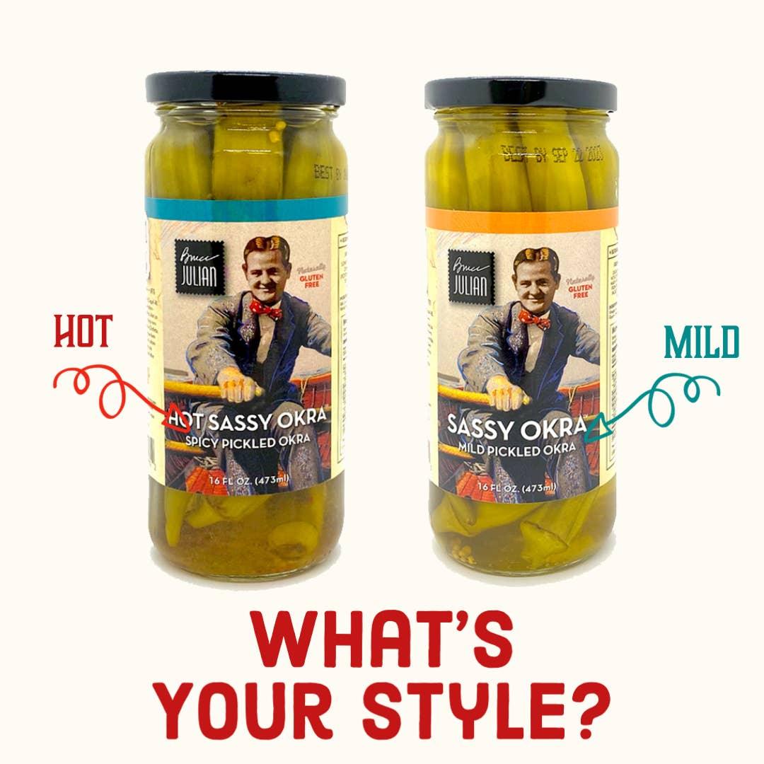 Sassy Okra™ - 16 oz Jar - Marcel’s Culinary Experience