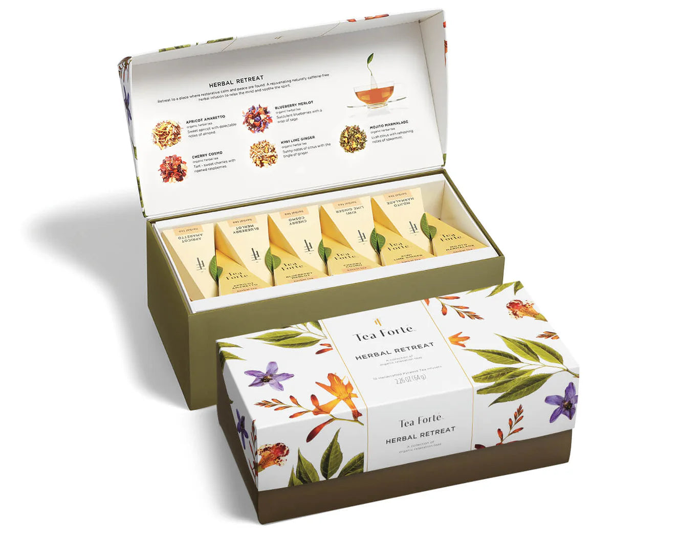 Tea Forte Presentation Box Herbal Retreat