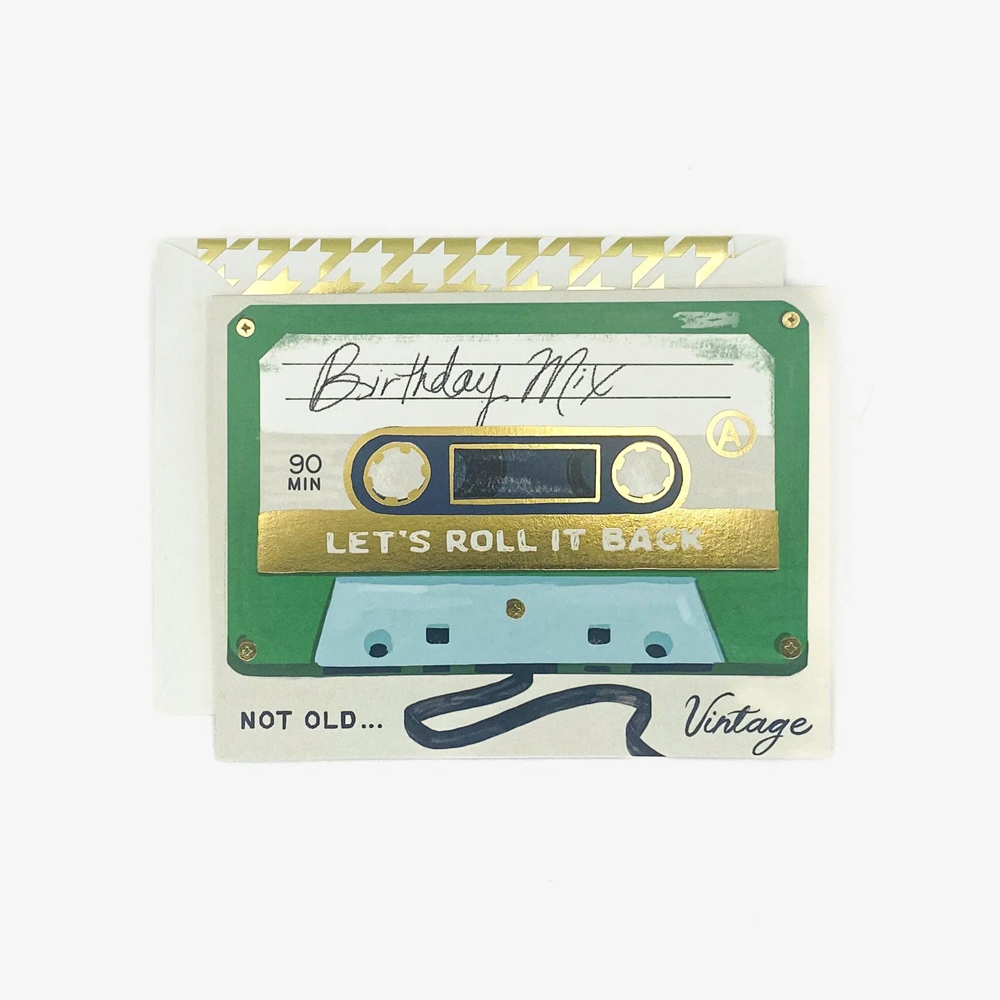 Birthday Mix Cassette Tape Greeting Card - Marcel’s Culinary Experience