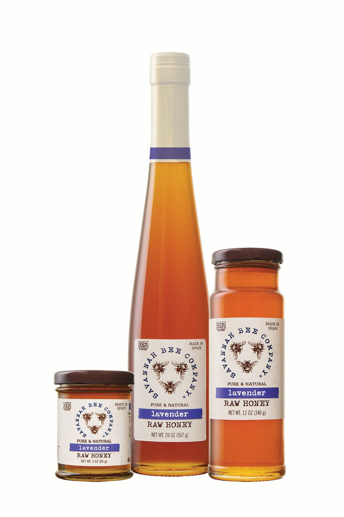 Savannah Bee Lavender Honey, 3 oz