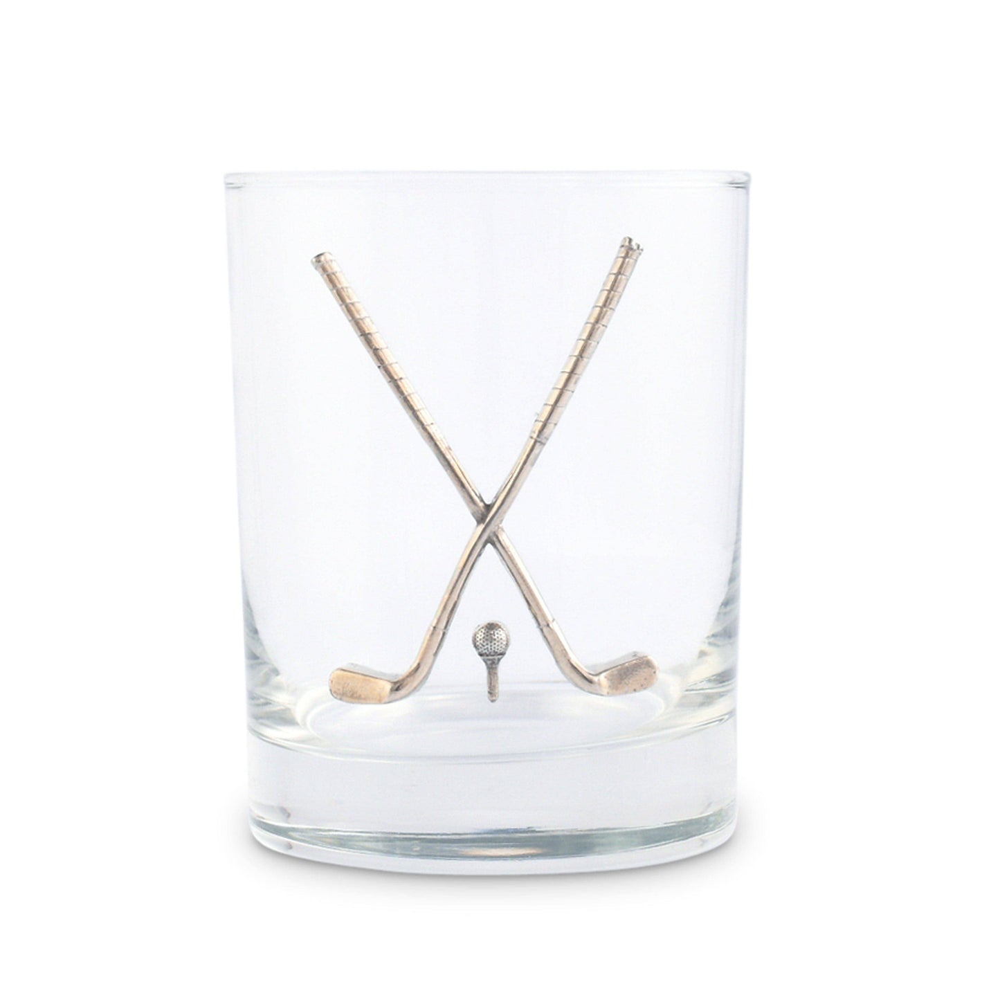 Golf Club Double Old Fashioned Glass by Vagabond House