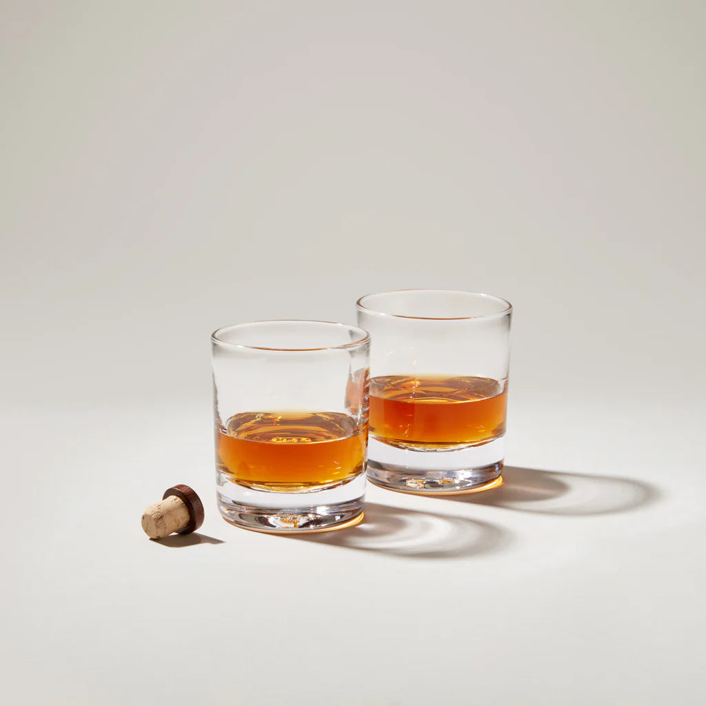 Simon Pearce Ascutney Double Old-Fashioned, Set of 2