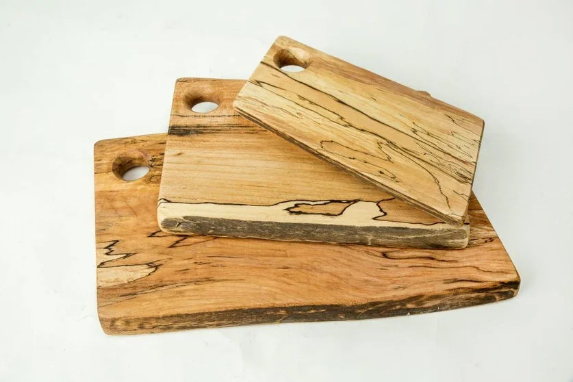 Petterman's 21" Spalted Maple Rectangular Cutting Board - Marcel’s Culinary Experience