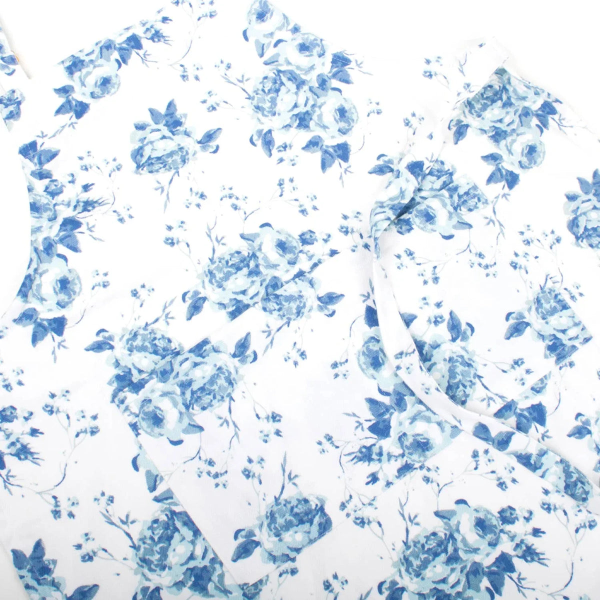Blue Rose Apron