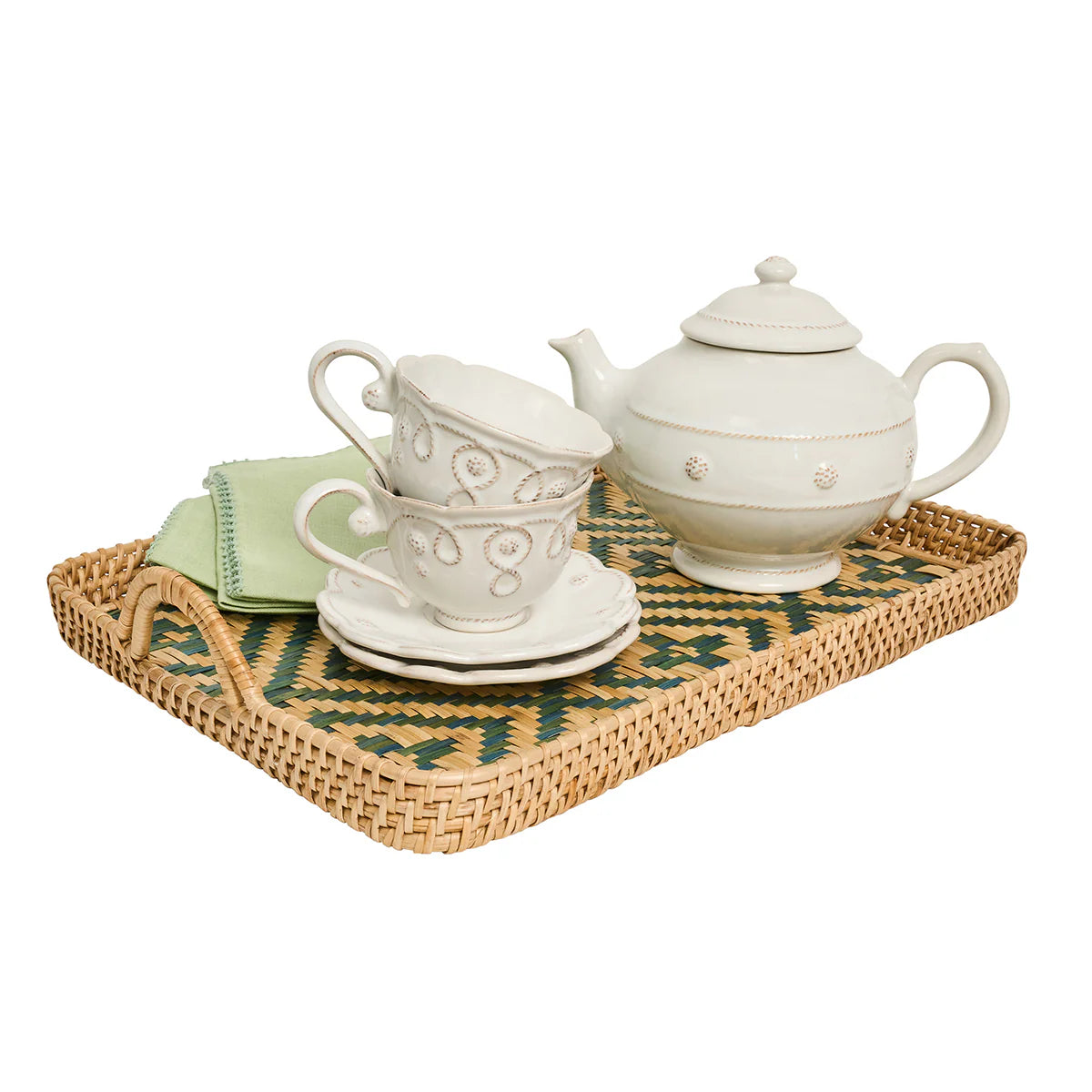 Juliska Villa Seville 21" Tray - Chambray