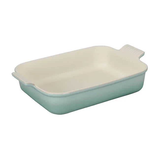 Le Creuset Heritage Rectangular Dish Sea Salt - Marcel’s Culinary Experience