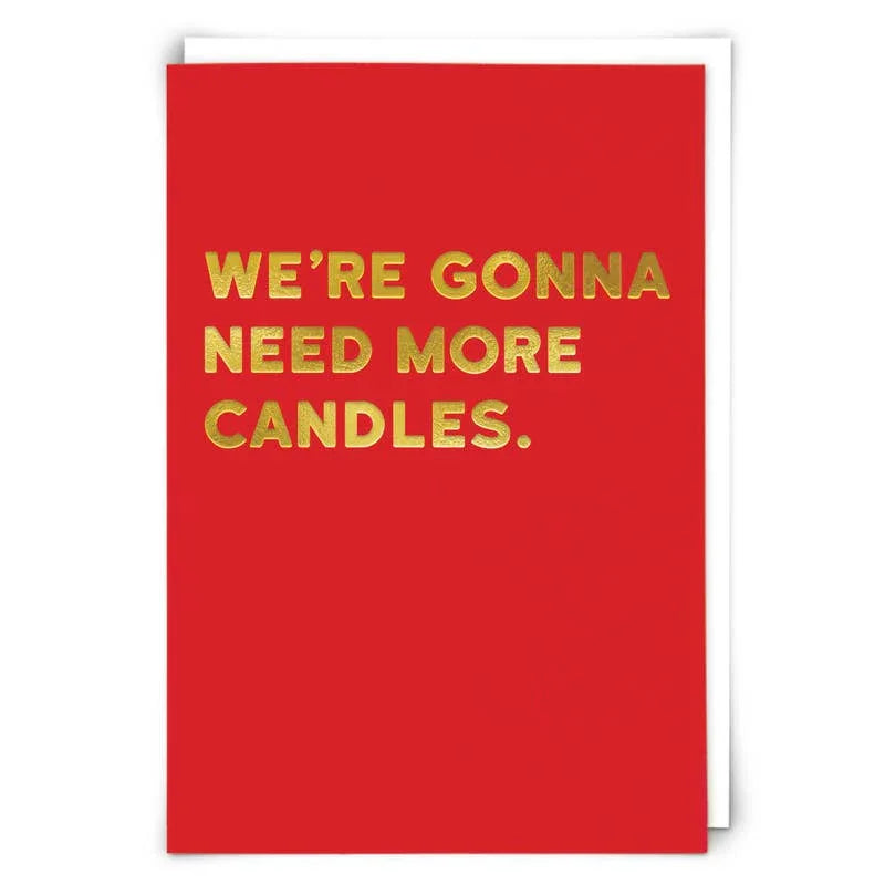 More Candles Birthday Card - Marcel’s Culinary Experience