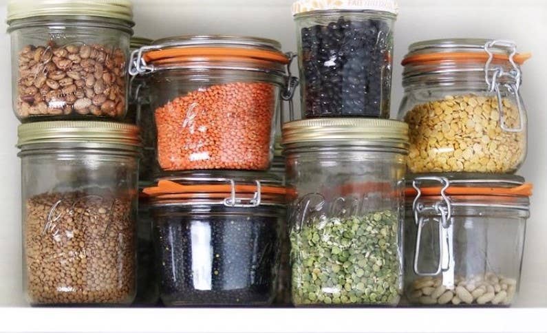 Le Parfait 500ml Tapered French Glass Preserving Jar with Airtight Rubber Seal