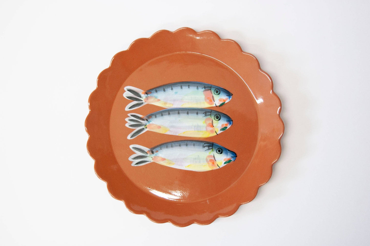 Scallop Fish Dessert Plate