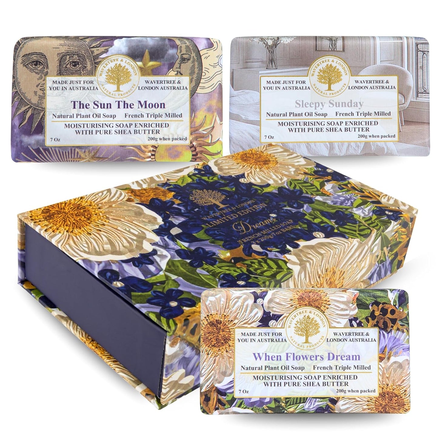 Wavertree & London Dreams Soap Trio Gift Set