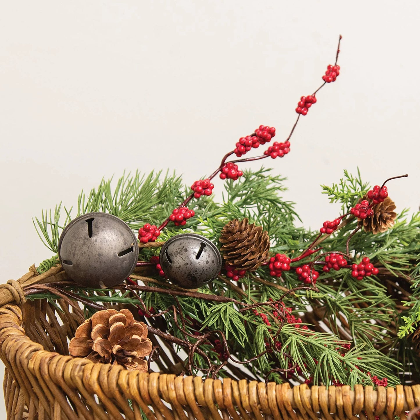 Joyful Mixed Pine & Pepperberry Garland - 5 Ft. - Marcel’s Culinary Experience