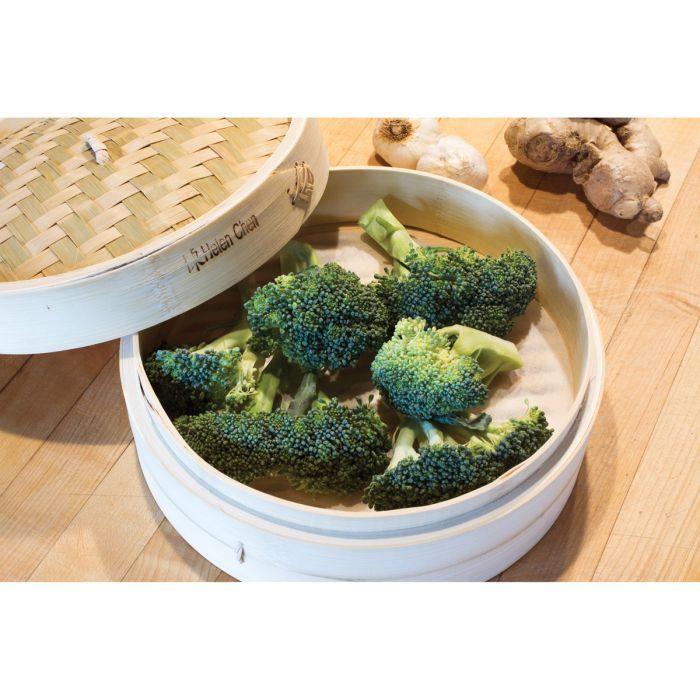 Bamboo Steamer with Lid, 10" - Marcel’s Culinary Experience