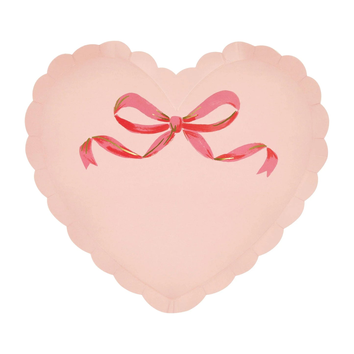 Meri Meri Coquette Heart Plates
