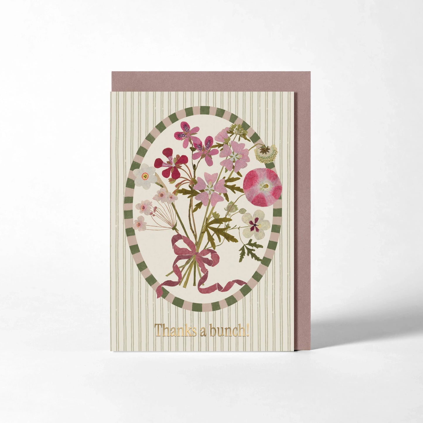 Thanks a Bunch Greetings Card