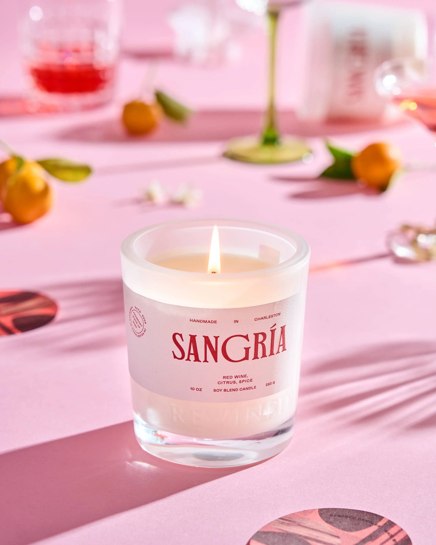 Rewined Sangria 10 oz Candle - Marcel’s Culinary Experience