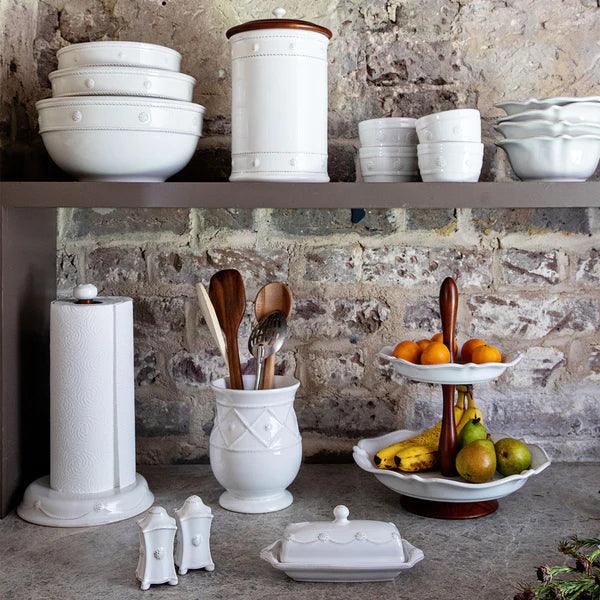Juliska Berry & Thread Butter Dish - Whitewash - Marcel’s Culinary Experience