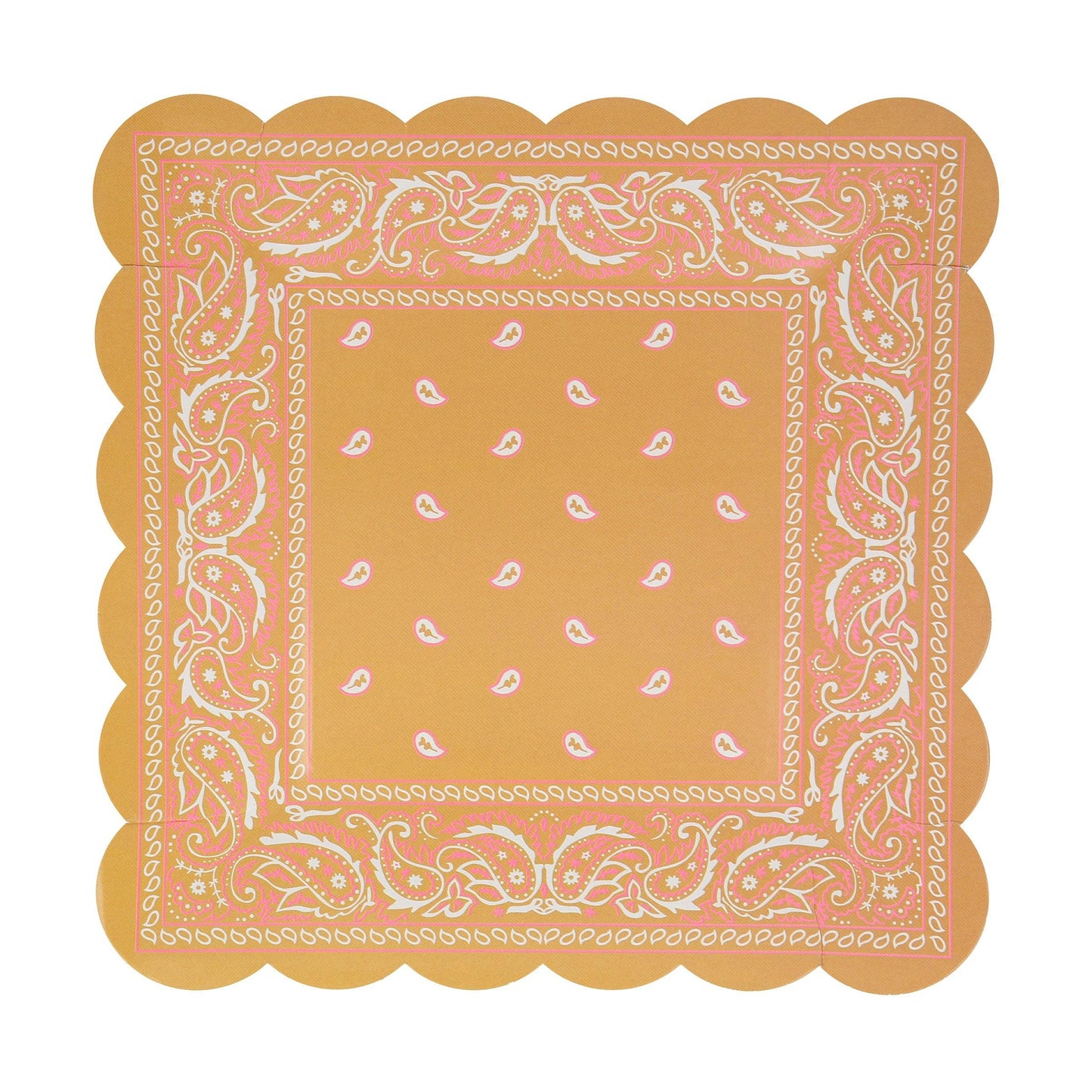 Meri Meri Western Bandana Square Plates