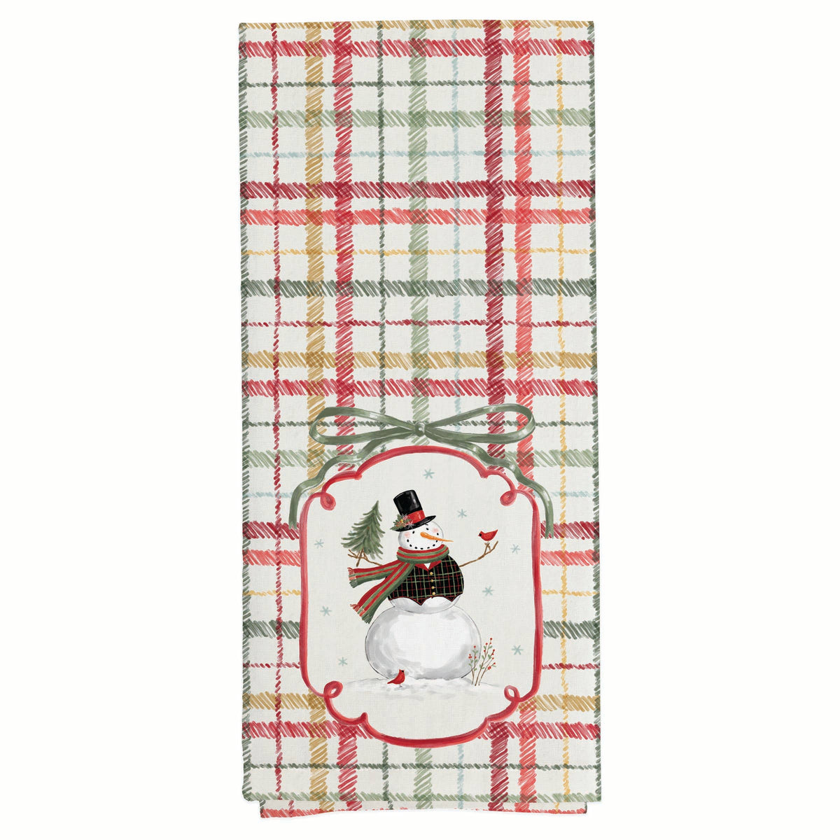 Frosty Fun Cotton Tea Towels Set of 2