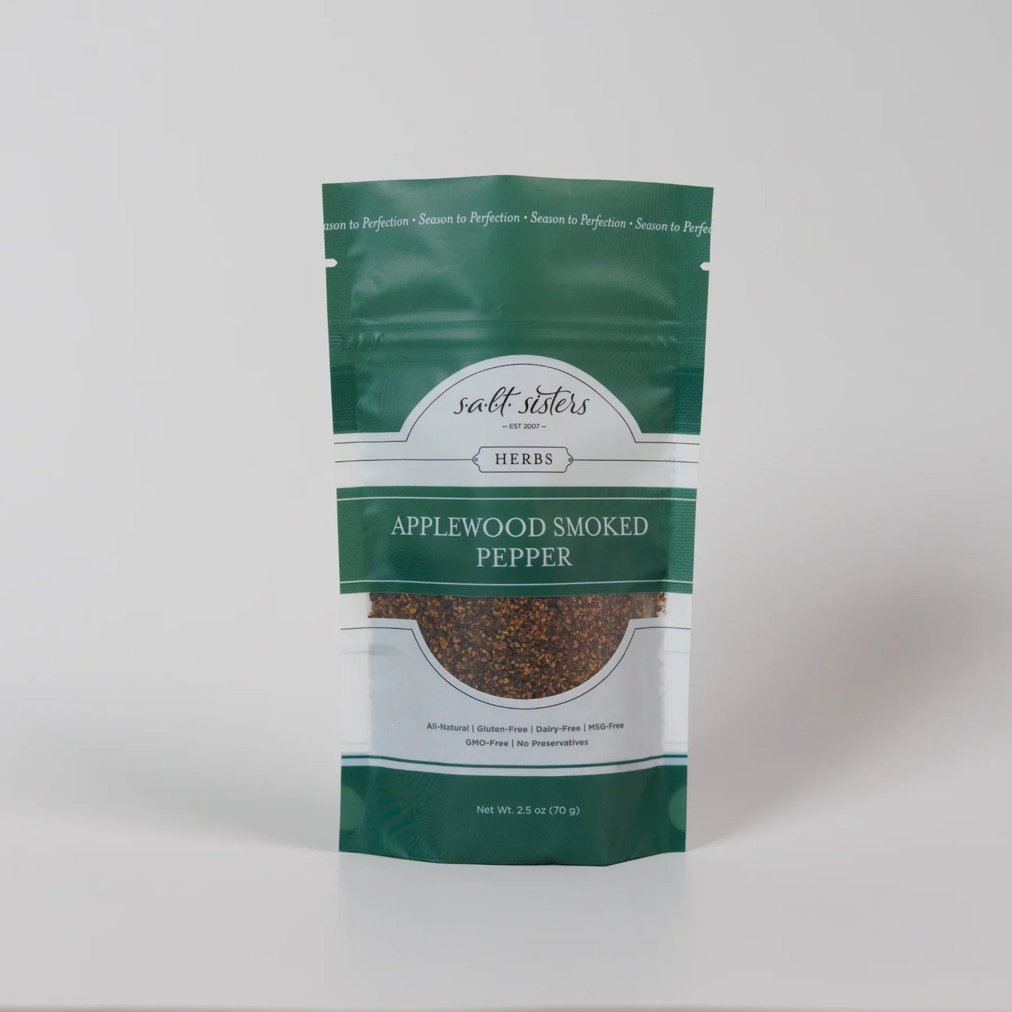 Salt Sisters Applewood Smoked Pepper 2.5 oz - Marcel’s Culinary Experience