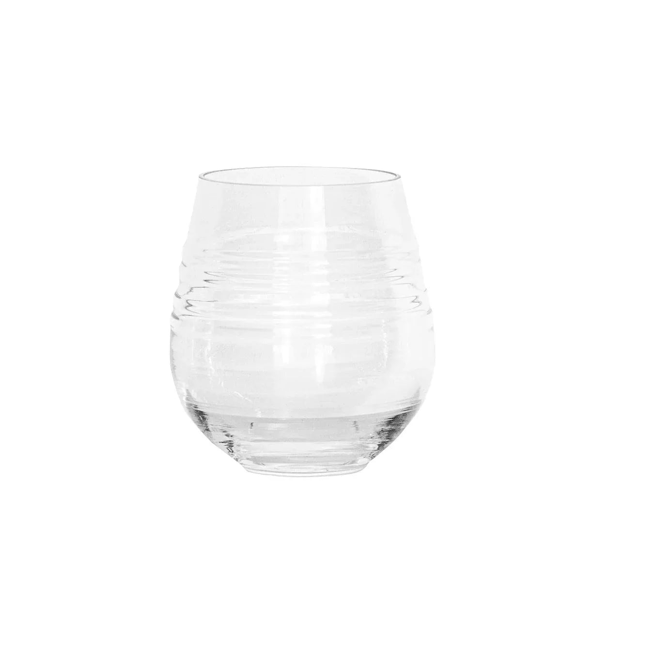 Juliska Bilbao Stemless Wine Glass - Marcel’s Culinary Experience